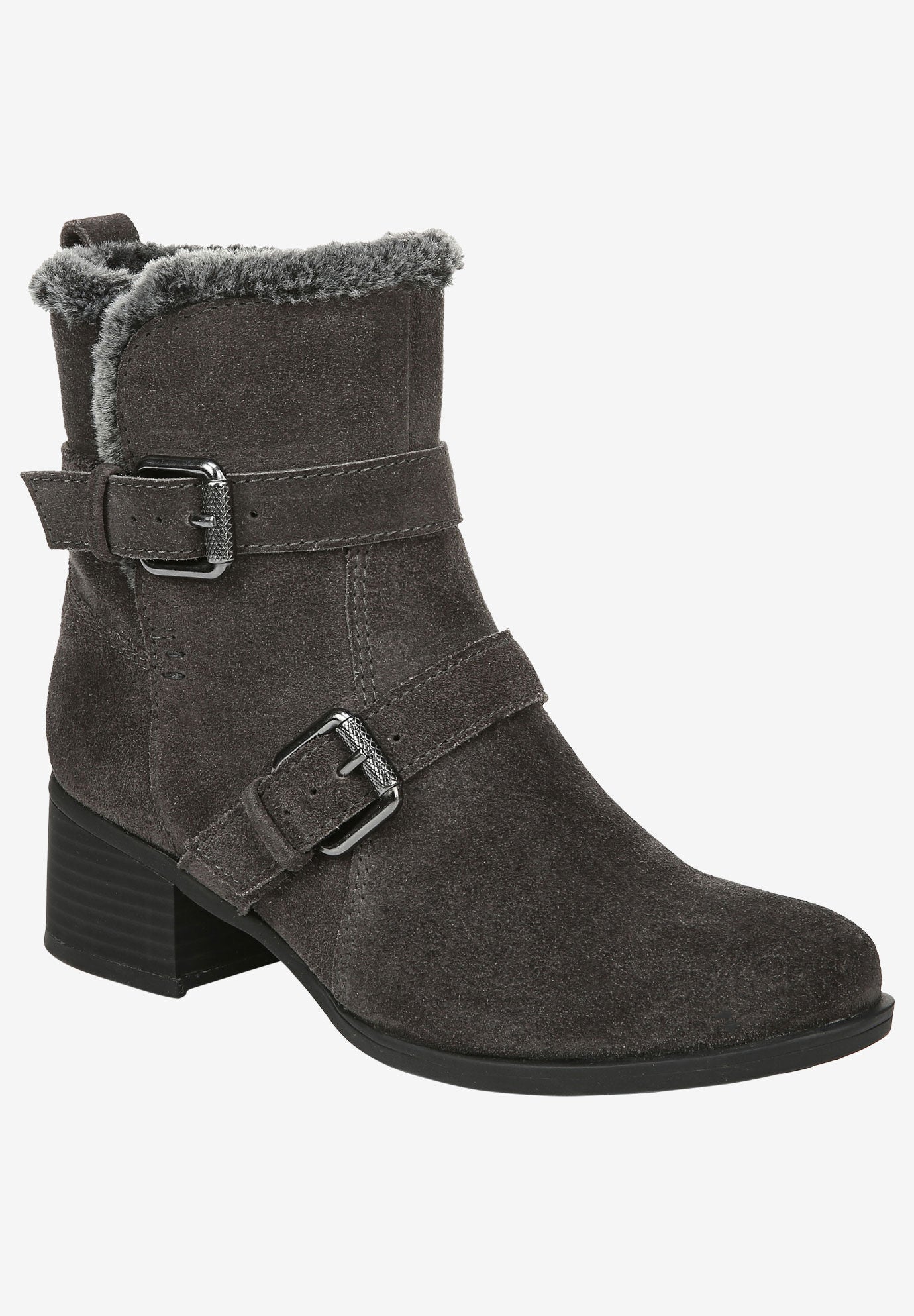 Deanne Bootie , DARK GREY SUEDE, hi-res image number 0
