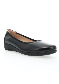Yara Leather Slip On Flat