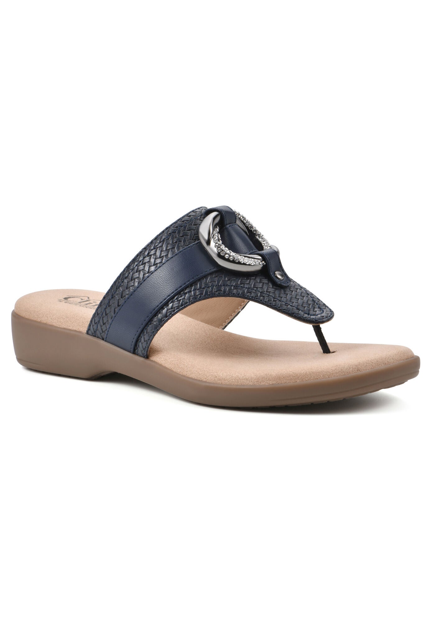 Benedict Sandals, NAVY WOVEN, hi-res image number 0