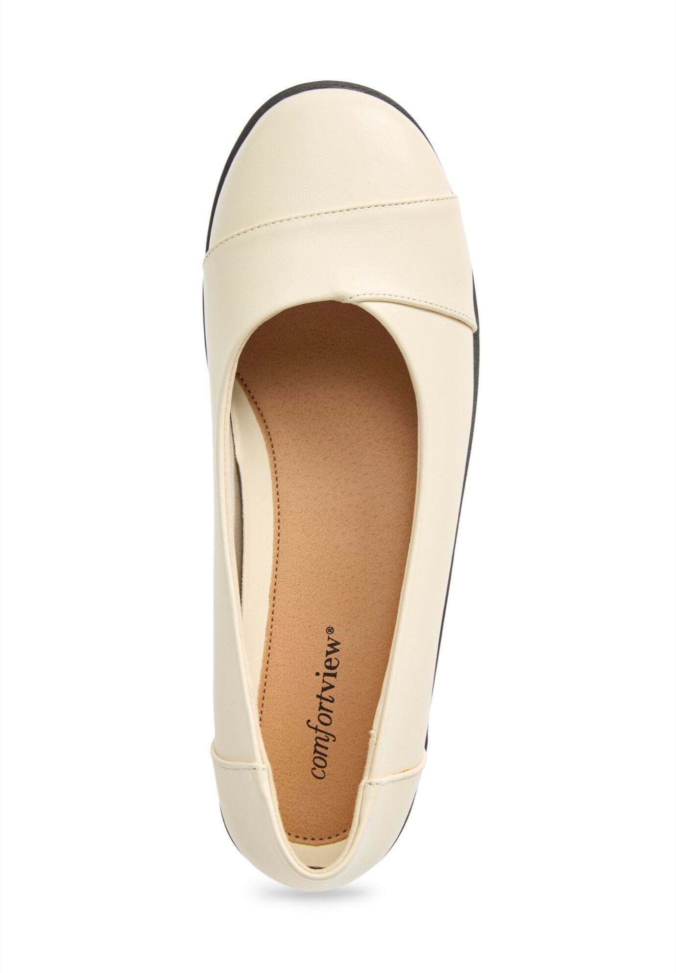 The Gab Slip On Flat, BONE, alternate image number 4