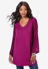 Bell-Sleeve Lace Blouse, , alternate image number 2