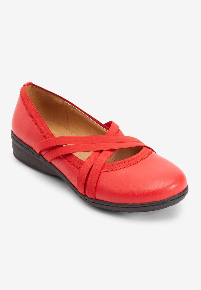 The Ari Flat by Comfortview, RED, hi-res image number null