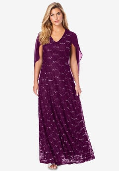 Long Lace Gowns