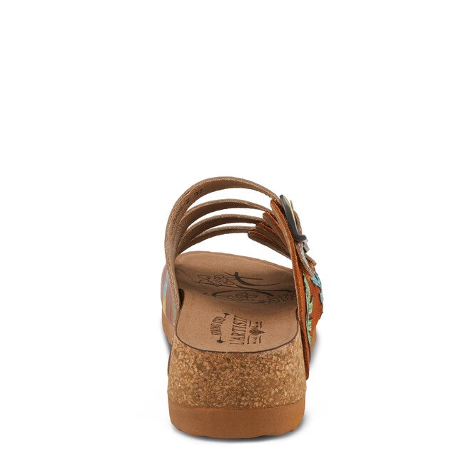 Toocool Sandal, BROWN MULTI, alternate image number 4