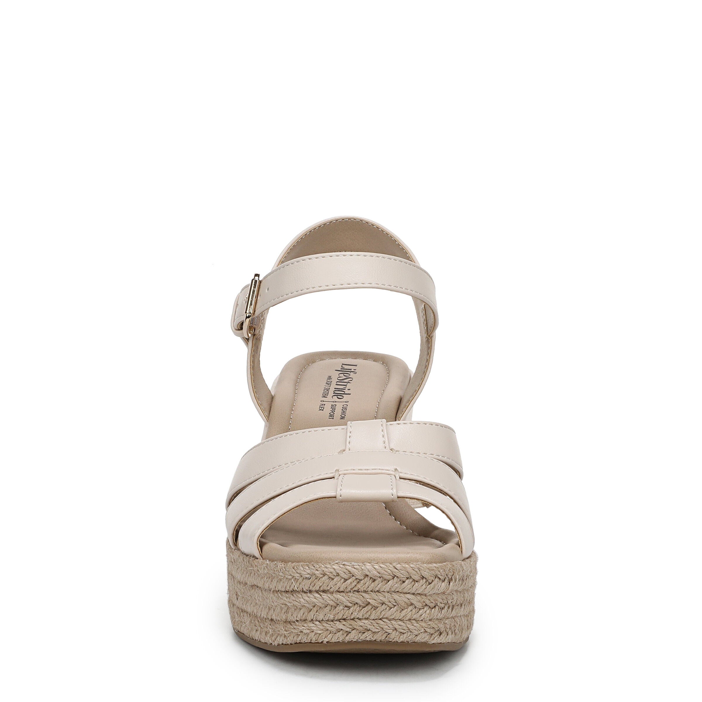 Havana Espadrille Wedge Sandal, CREAM, alternate image number 4