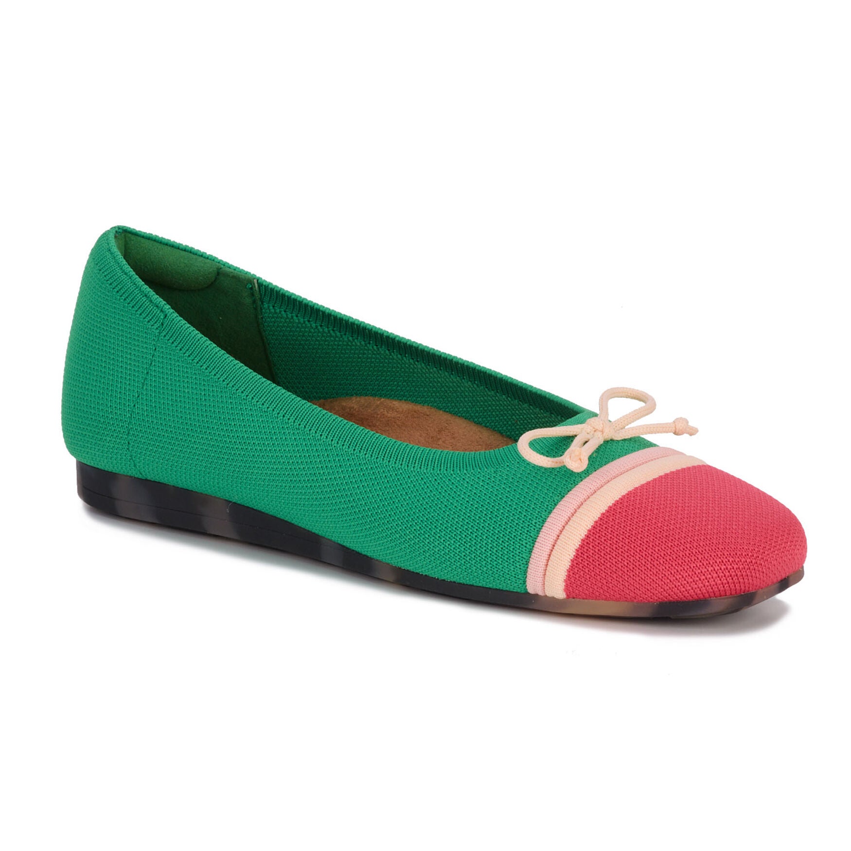 Noelle Knit Flat, GREEN MULTI KNIT, alternate image number 7