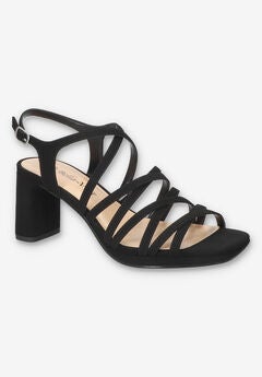 Damsel Square Toe Heeled Sandal