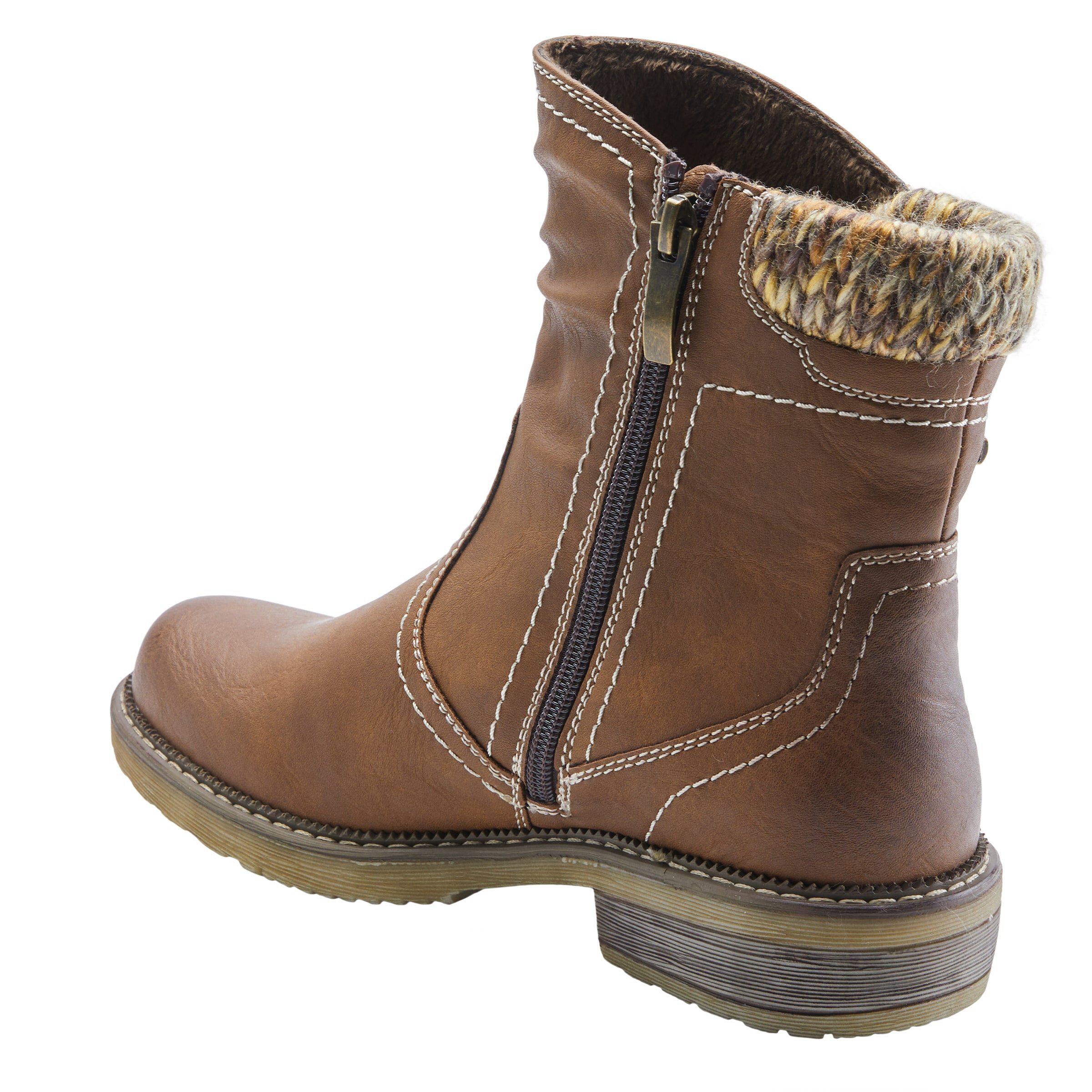Wibea Booties, BROWN, alternate image number 6