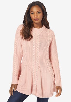 Plus Size Embellished Sweaters