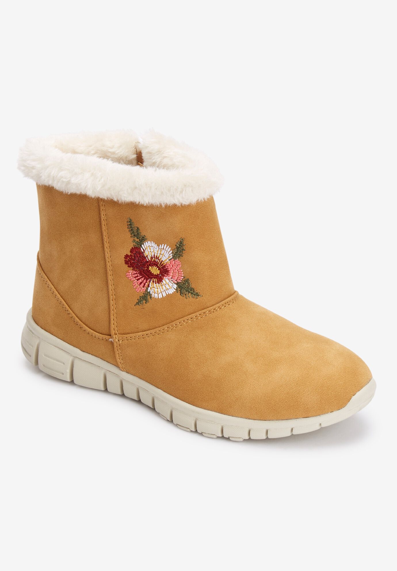 Wide Calf Warm Winter Boots for Women 