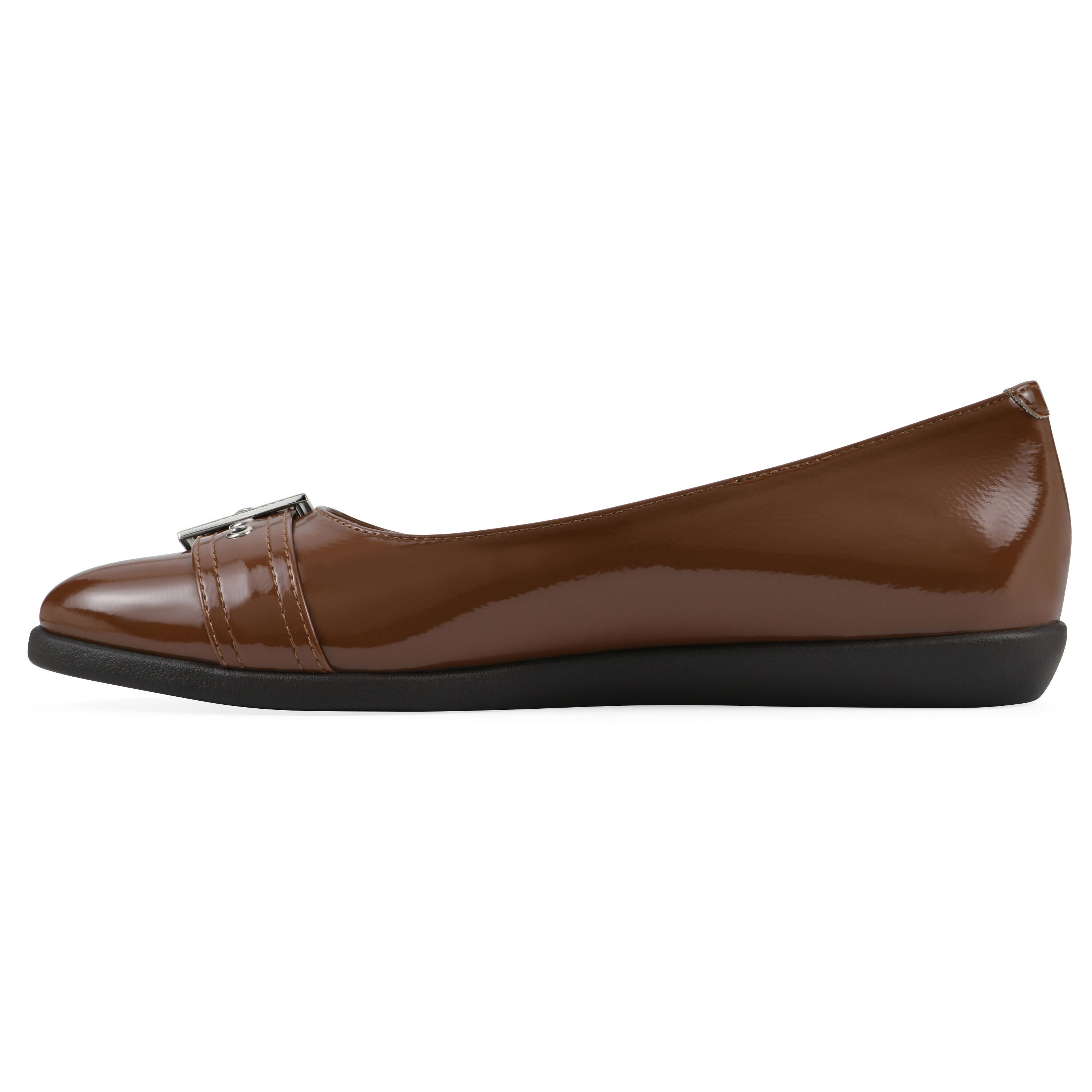 Miliani Ballet Flat, TAN PATENT, alternate image number 3