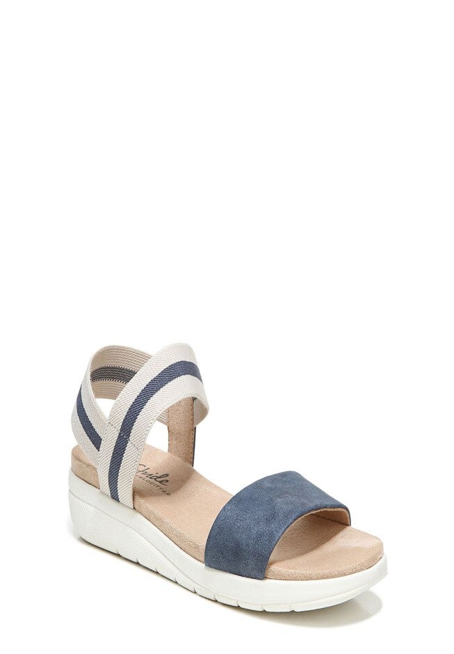 Pure Sandals, NAVY ALMOND, hi-res image number null