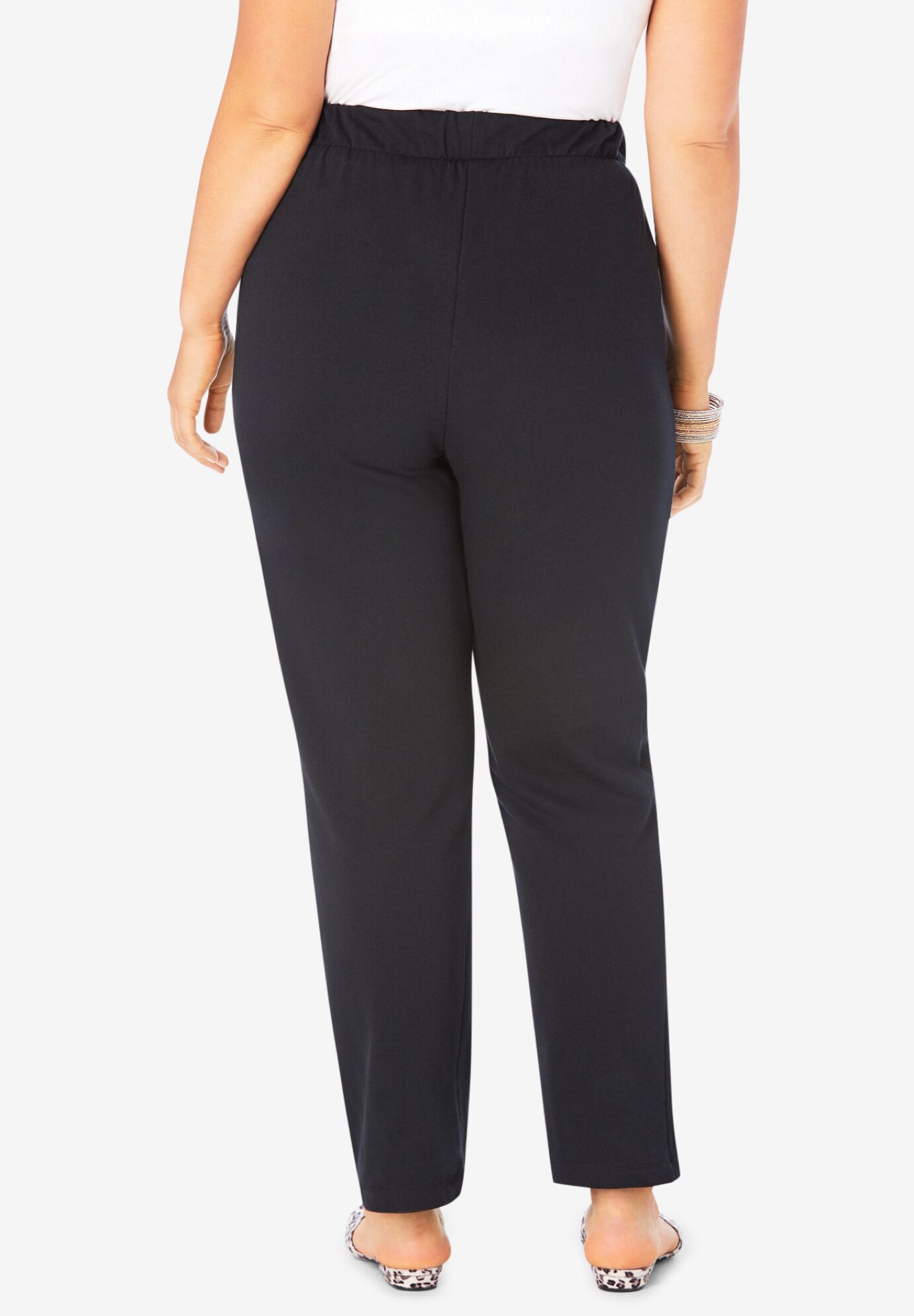 renee printed straight leg pant