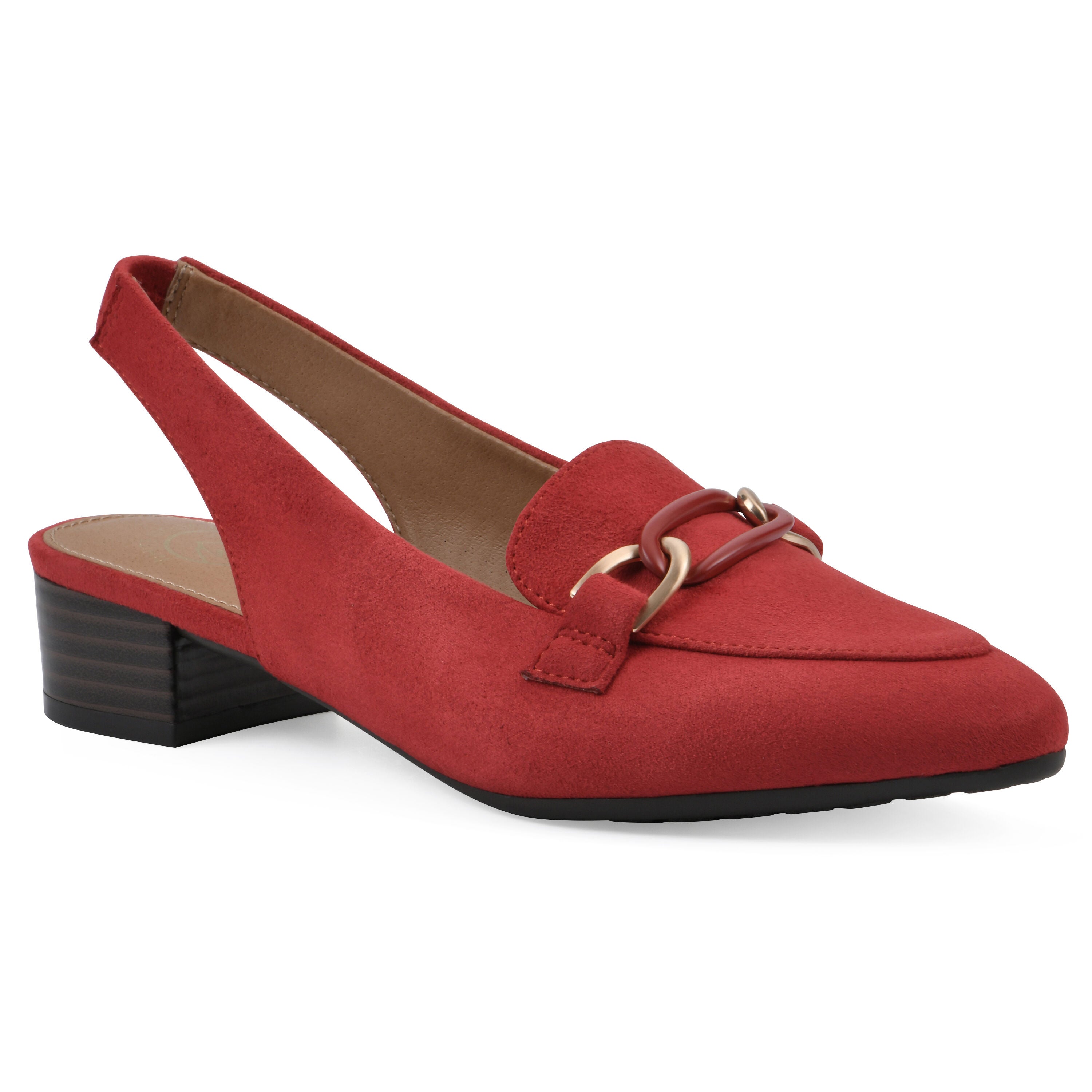 Boreal Slingback Heel, CRUELLA RED FABRIC, hi-res image number 0