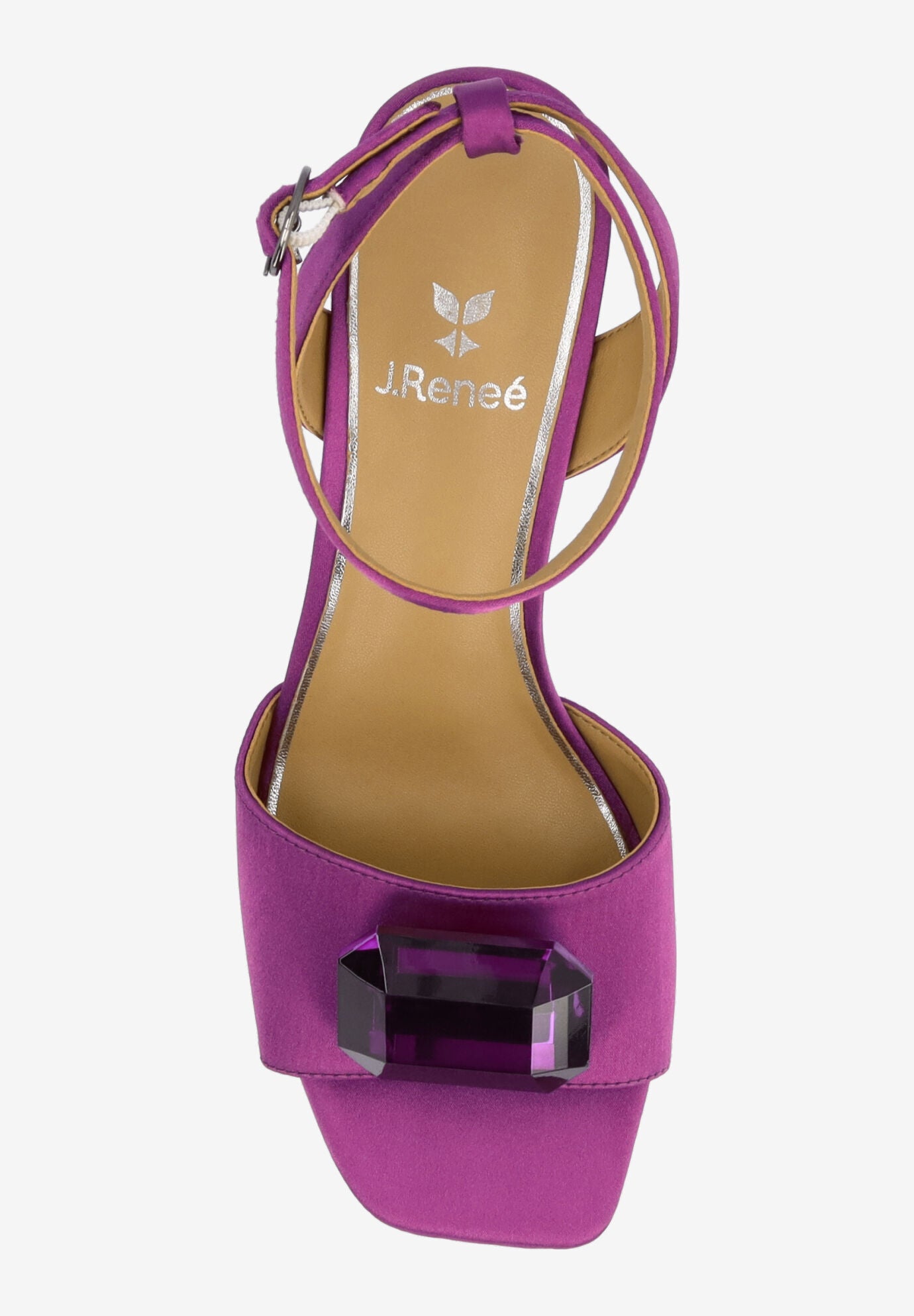 Nickee Ankle Strap Sandal, PURPLE, alternate image number 2