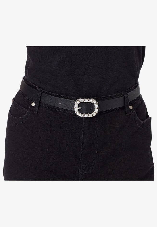 Embellished Belt, BLACK, hi-res image number 0