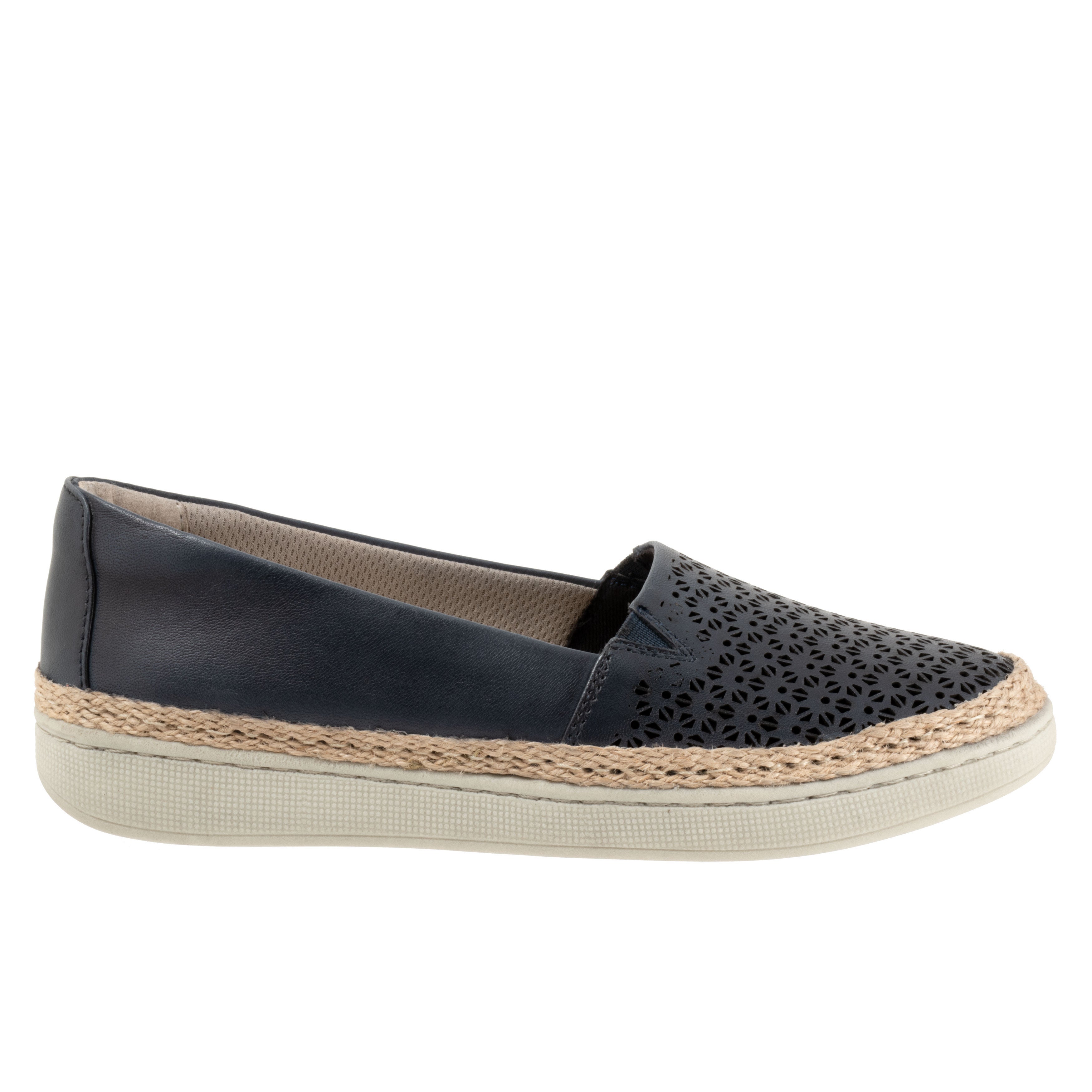 Accent Perf Flat, NAVY, alternate image number 4