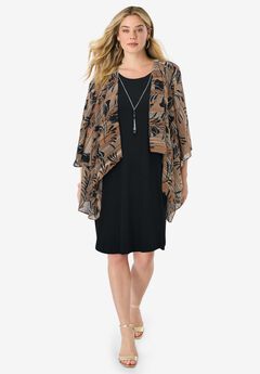 Necklace Jacket Dress