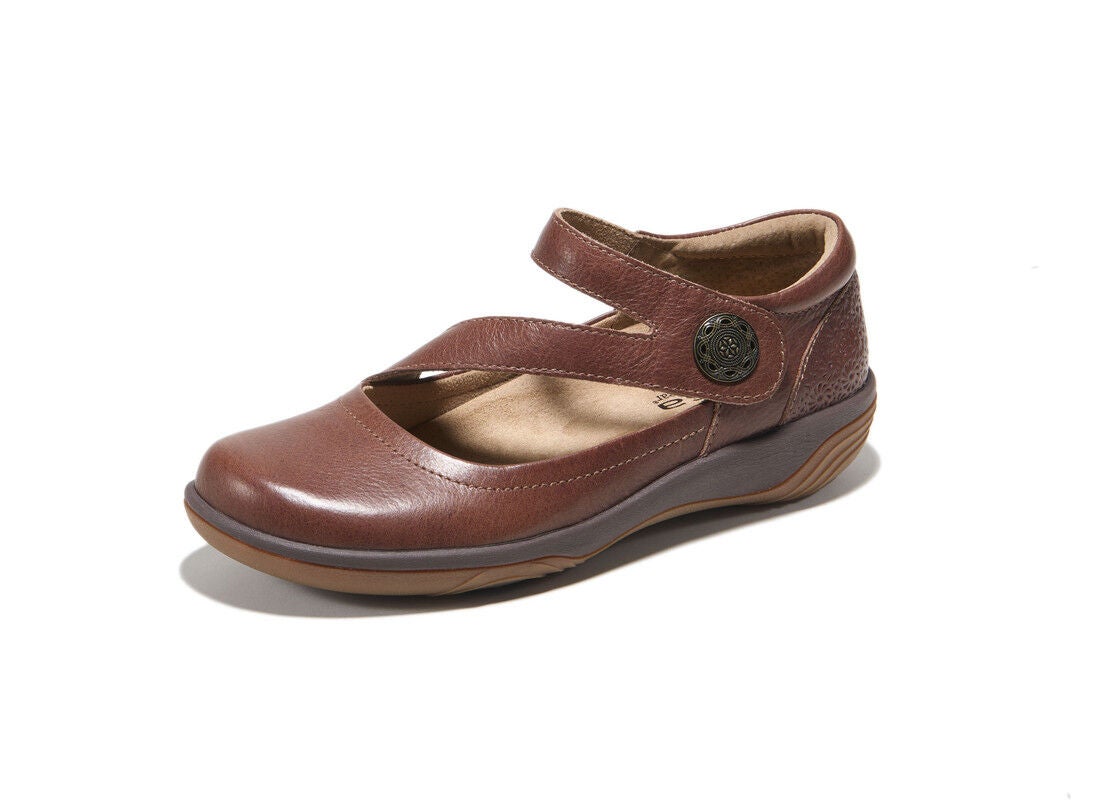 Ava Slip-On Flat, BROWN, hi-res image number 0