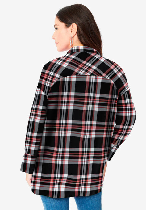 Flannel Tunic, , on-hover image number null