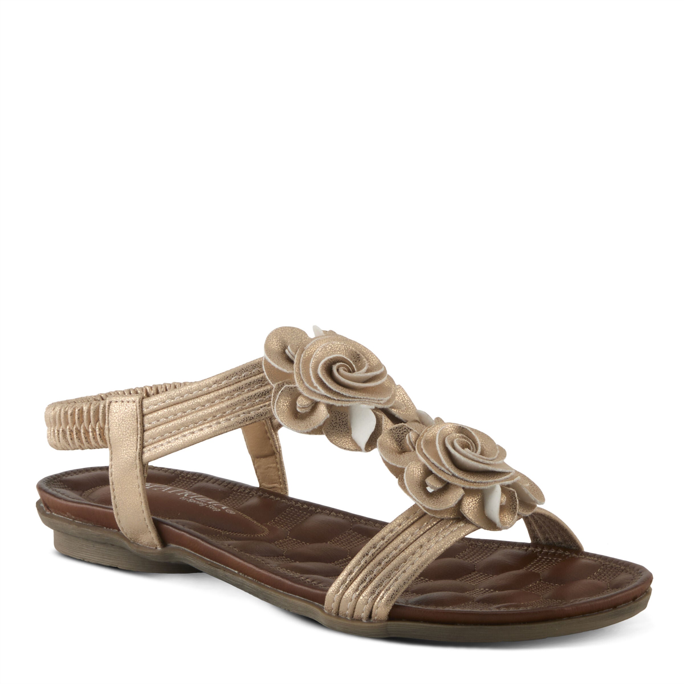 Nectarine T-Strap Sandal, ROSE GOLD, hi-res image number 0