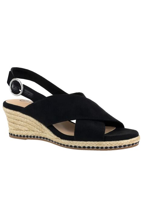 Nadette II Espadrille , BLACK SUEDE, hi-res image number null