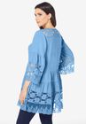 Illusion Lace Big Shirt, , on-hover image number null