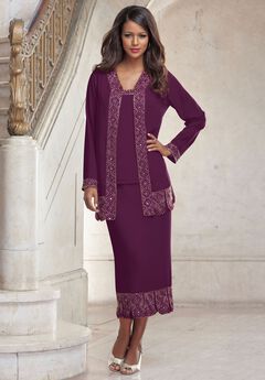 Beaded Skirt Set
