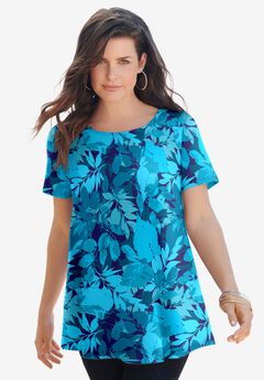 Swing Ultimate Tee with Keyhole Back