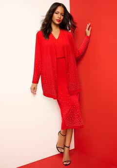 Ultrasmooth® Fabric Long Sleeve Cardigan