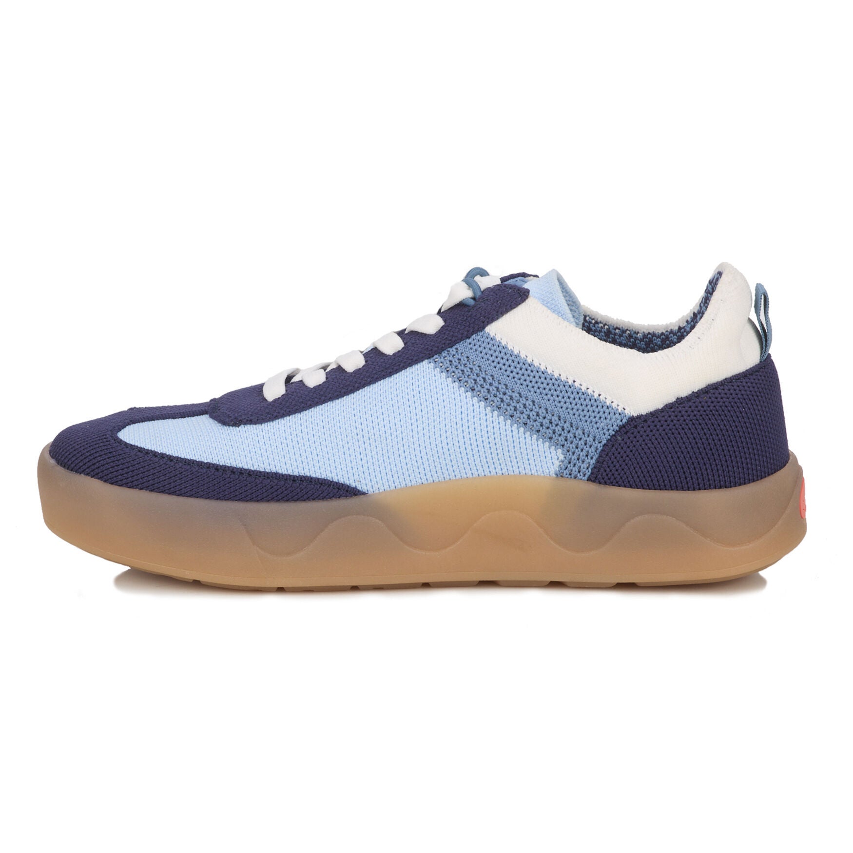 Stella Stretch Knit Sneaker, BLUE, alternate image number 4