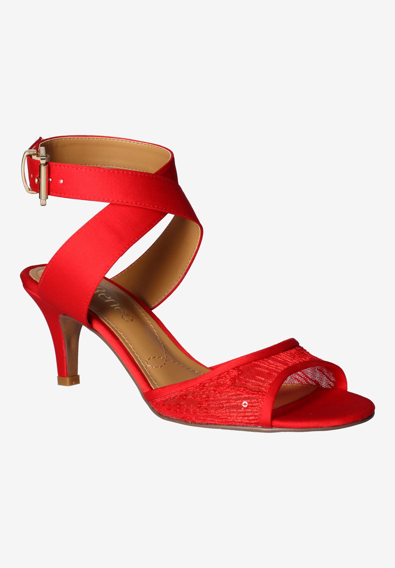 Soncino Sandals by J. Renee®, RED, hi-res image number 0