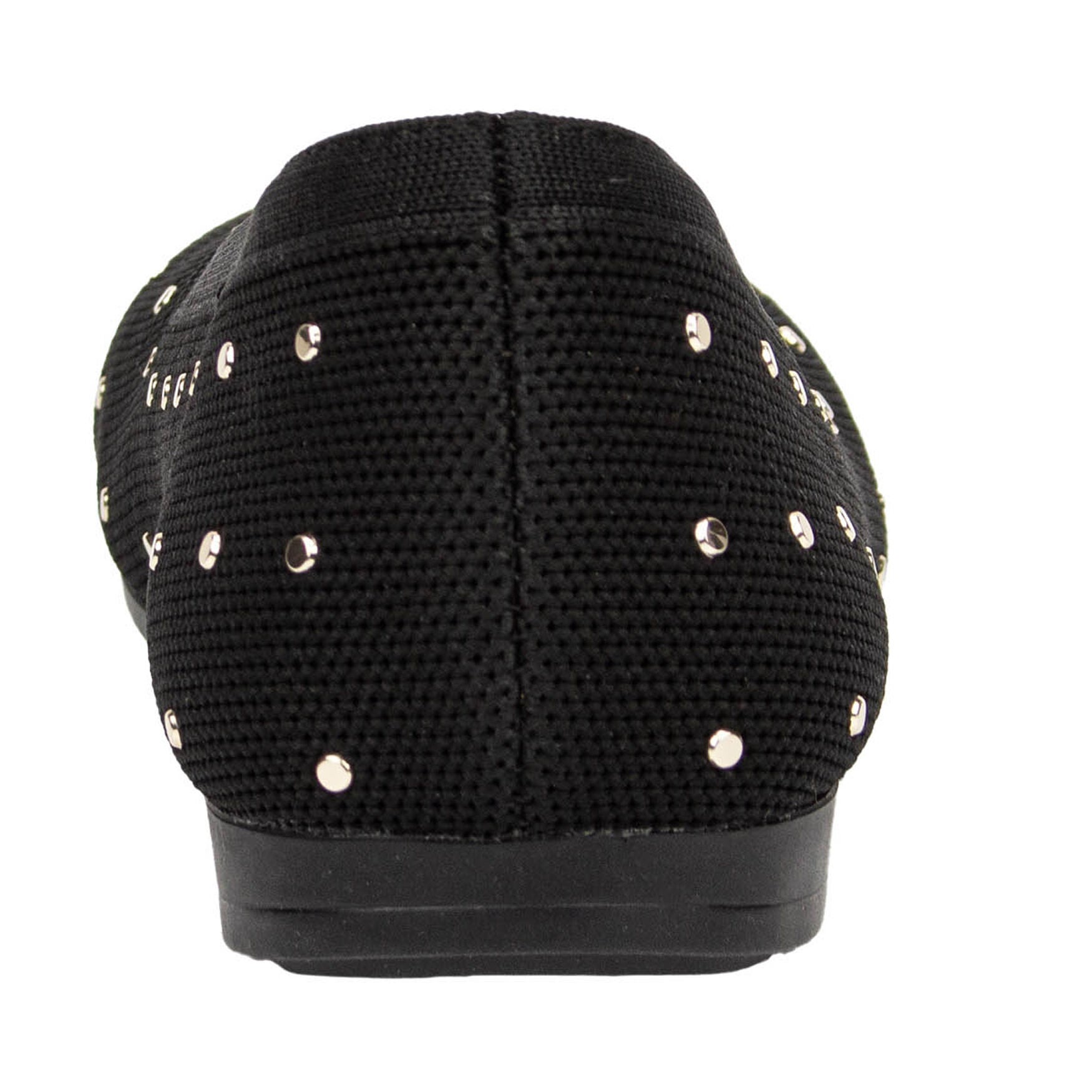 Niki Stretch Knit Flat, BLACK KNIT STUDS, on-hover image number 1