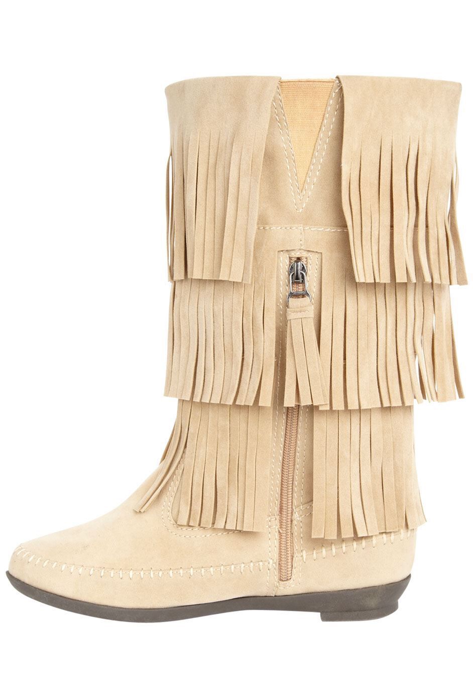 comfortview fringe boots