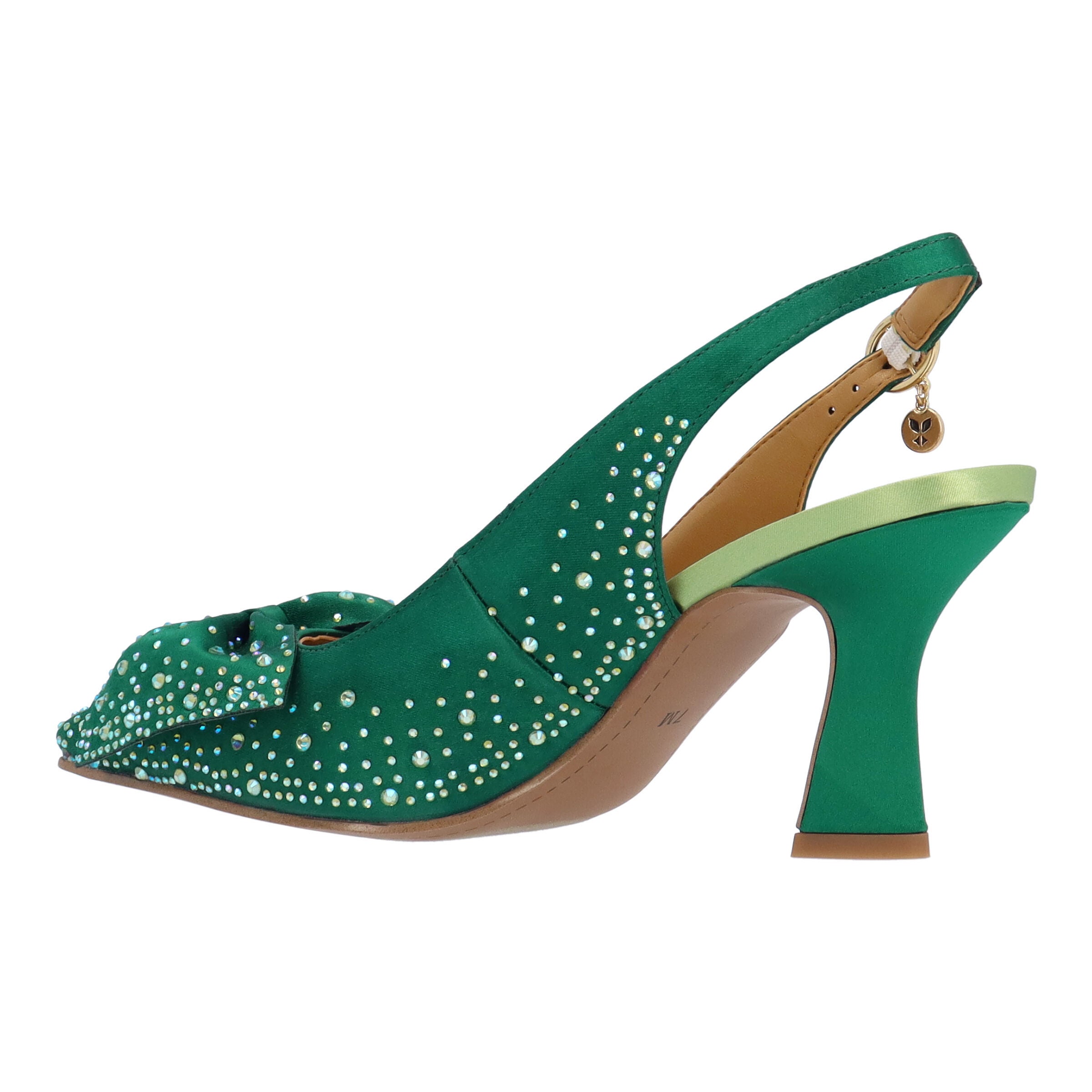Harlan Slingback Pump, EMERALD GREEN, alternate image number 5