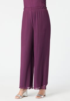 Mesh Overlay Pant