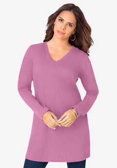 Long Sleeve V Neck Ultimate Tunic