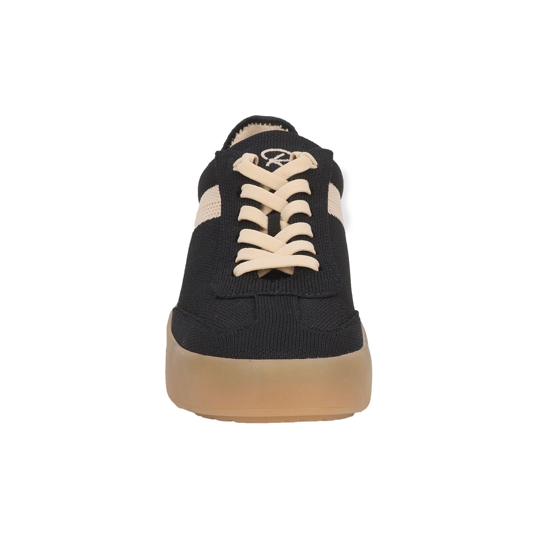 Stella Stretch Knit Sneaker, BLACK TAN, alternate image number 3