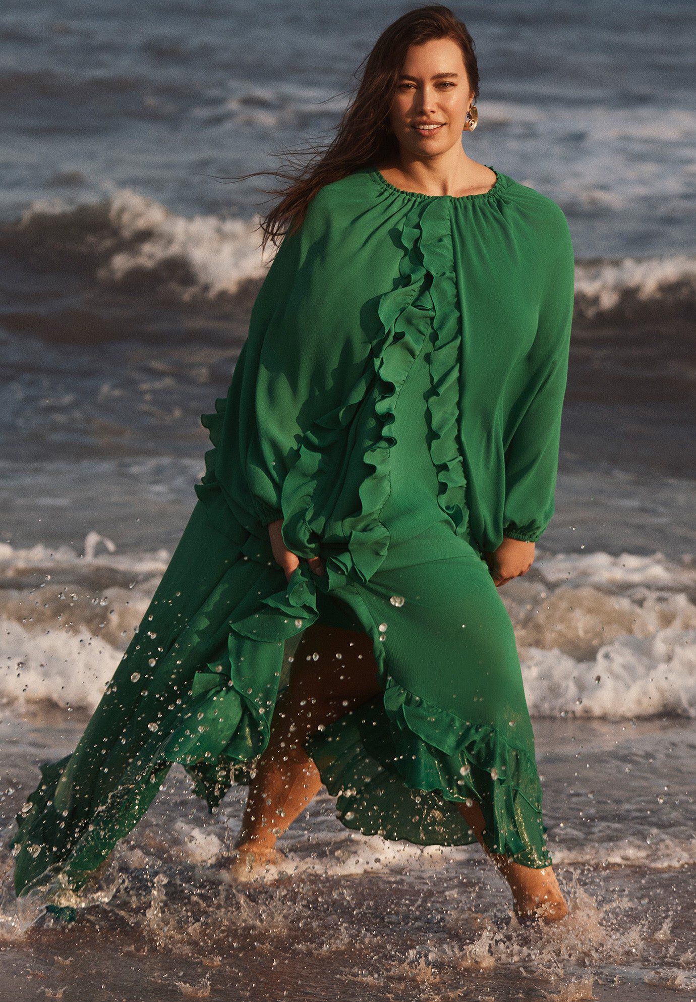 Halter Eyelet Maxi Dress | Ellos
