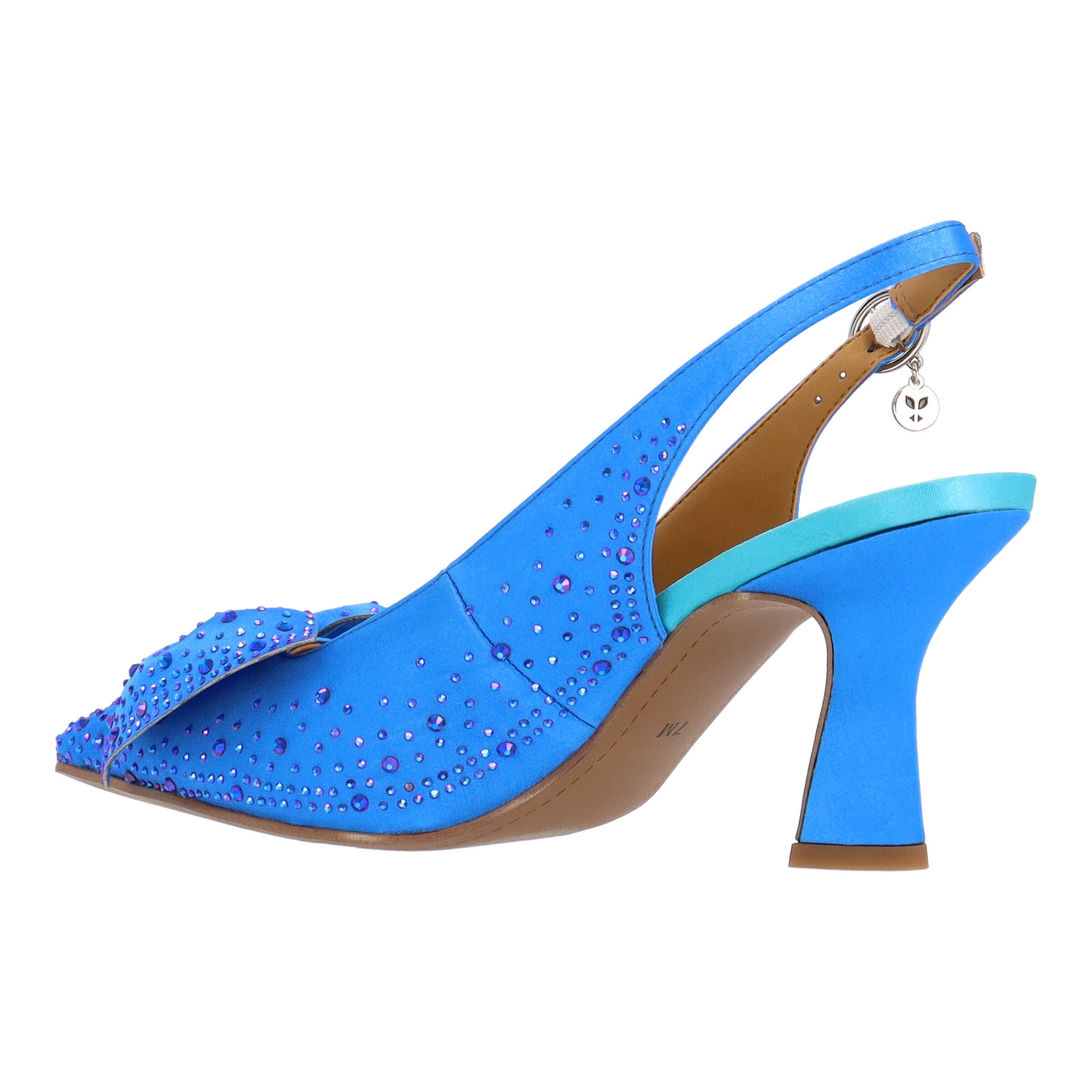 Harlan Slingback Pump, BLUE, alternate image number 5