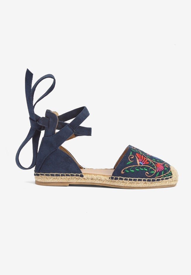 The Shayla Flat Espadrille, EMBROIDERY, alternate image number 3