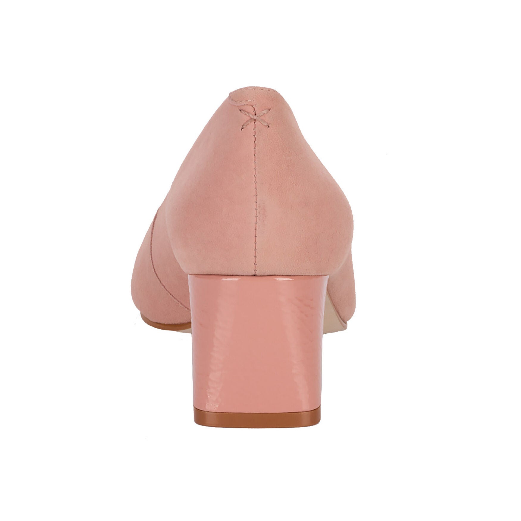 Meredith Square Toe Suede Pump, ROSEWOOD KID SUEDE, on-hover image number 1