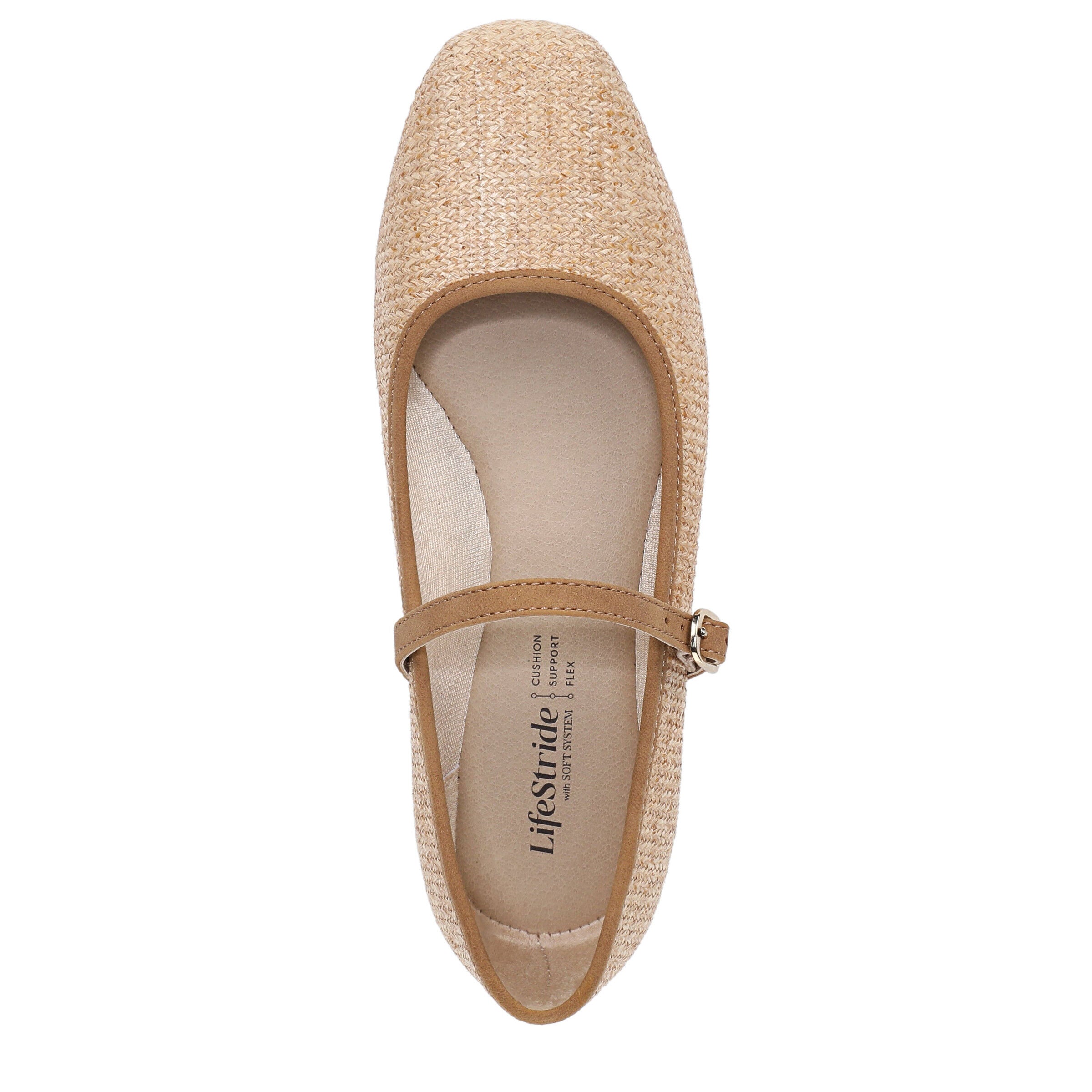 Beloved 2 Mary Jane Flat, NATURAL TAN, alternate image number 6