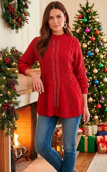 Fit and Flare Sweater