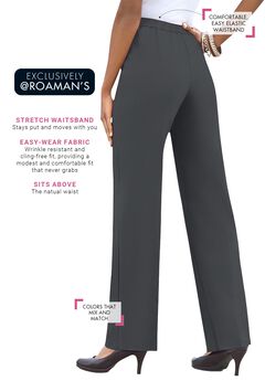 Classic Bend Over® Pant – Woven Pull-On Straight Leg Pant