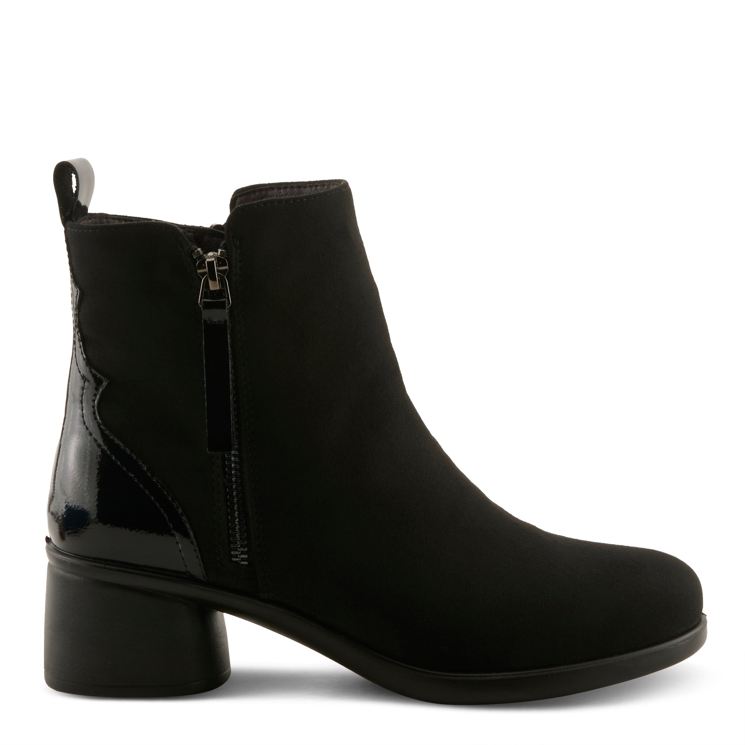 Carawey Booties, BLACK, alternate image number 4
