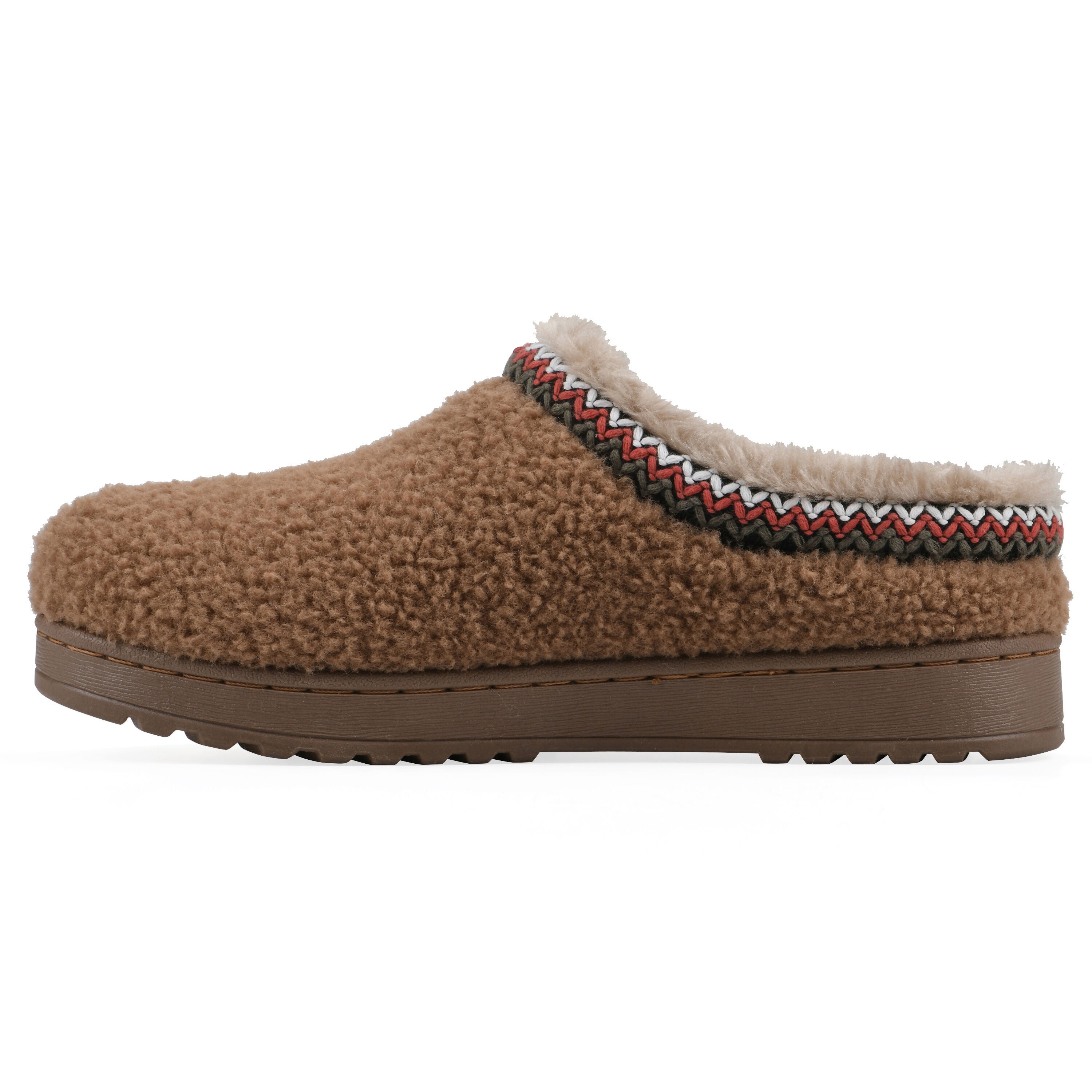 Icebin Clog Slipper, CHESTNUT SHERPA, alternate image number 3