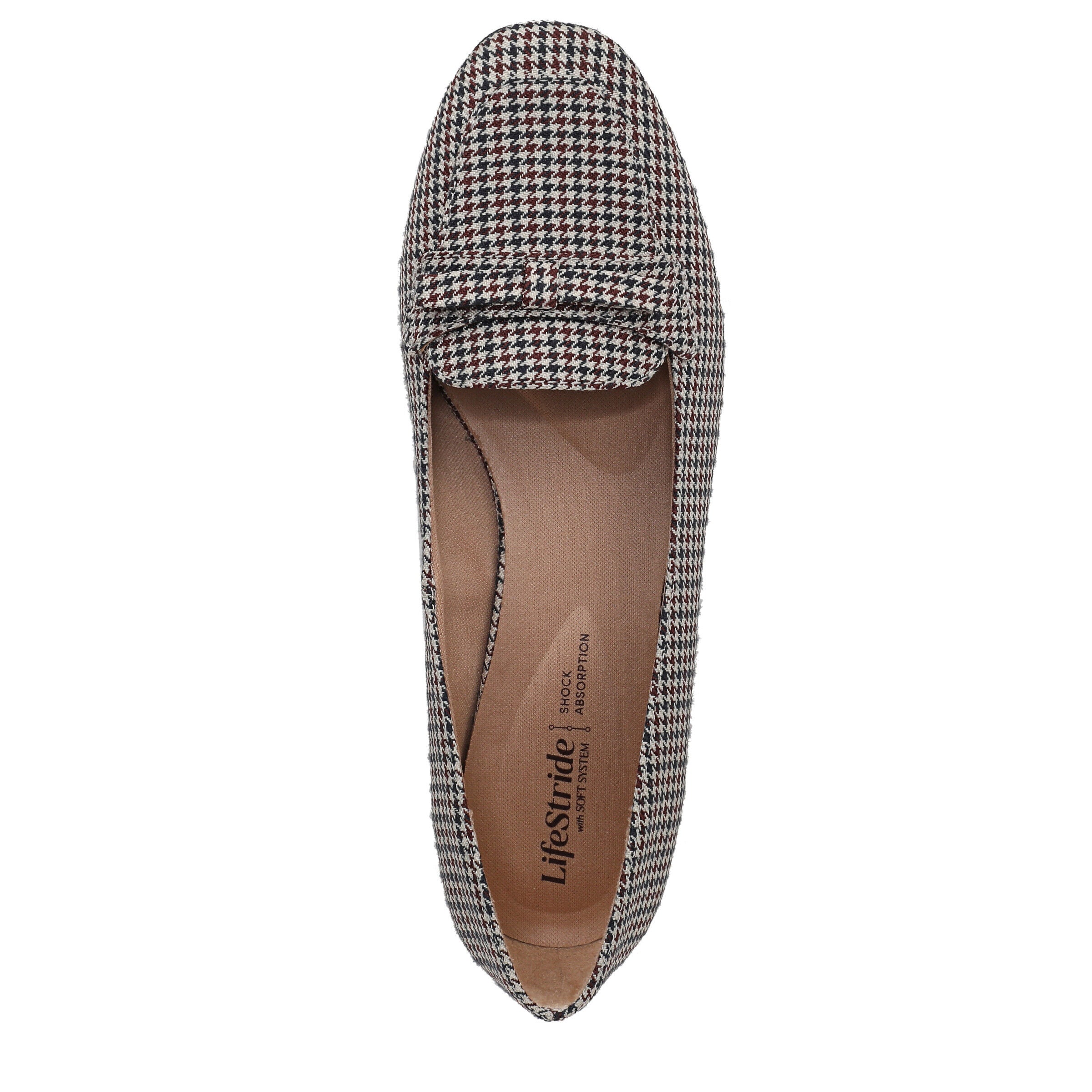 Claudine Skimmer Flat, BEIGE MULTI, alternate image number 6