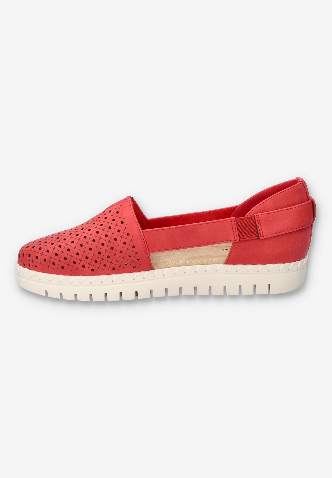 Fedra Comfort Flat, RED, alternate image number 4