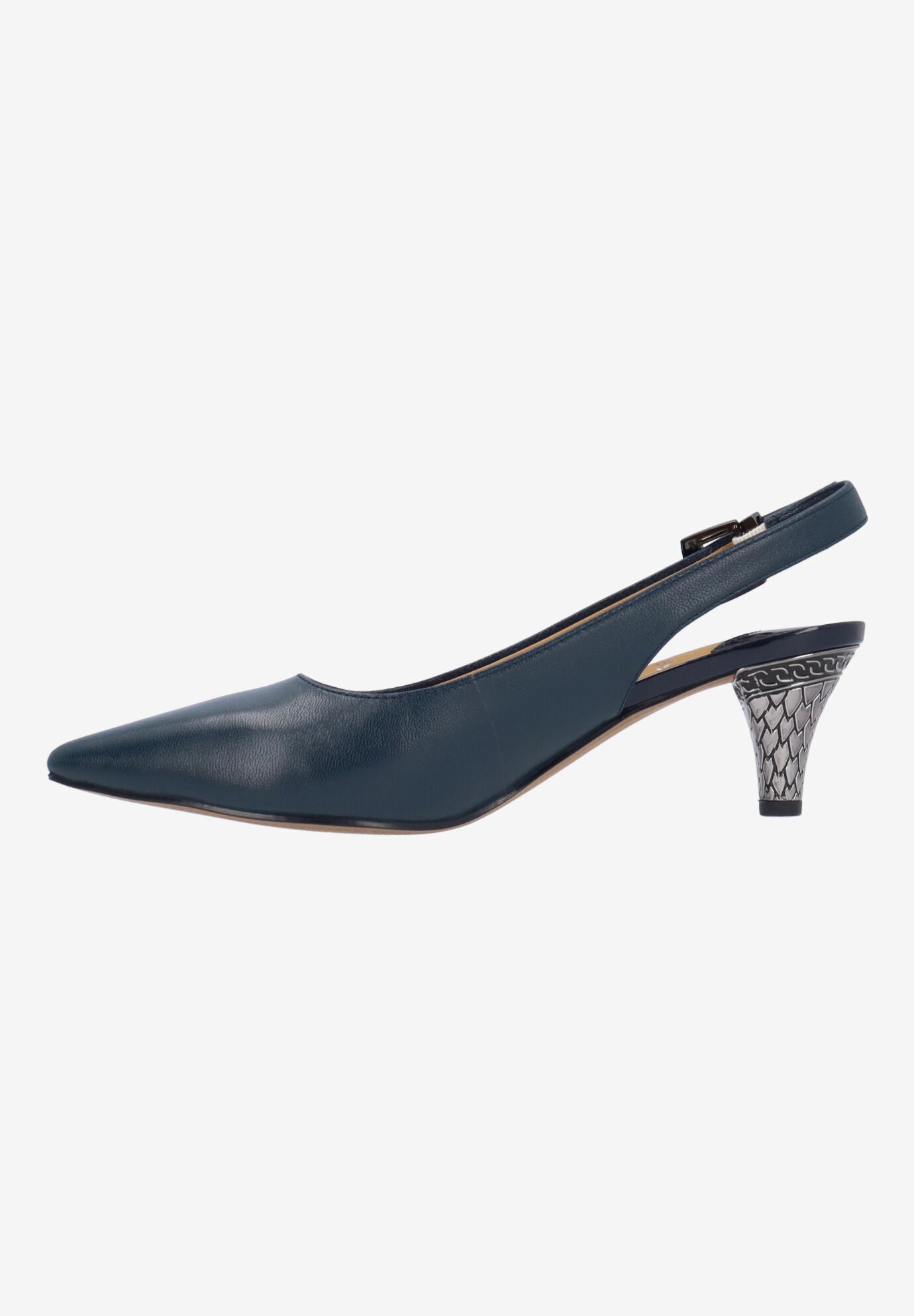 Mayetta Slingback Pump, NAVY, alternate image number 4